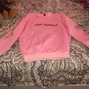 Bts love yourself crewneck